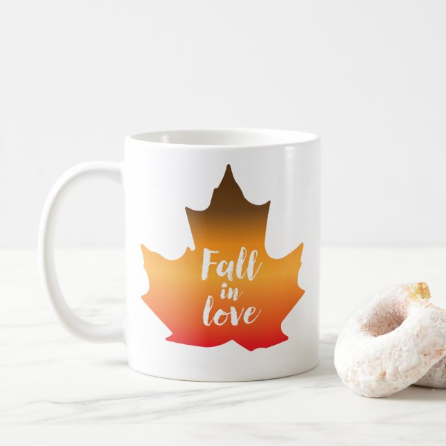 Rückgang der Liebe Kaffeetasse (Mit Donut)
