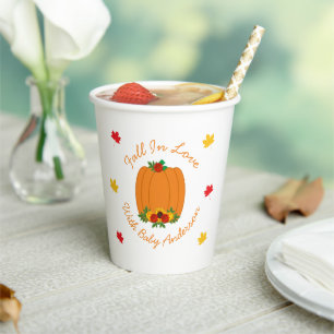 Rückgang der Liebe-Kinderdusche Pappbecher