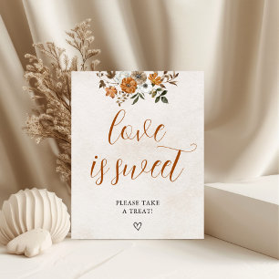 Rückgang der Liebe   Liebe ist Sweet Leckerei Brau Poster