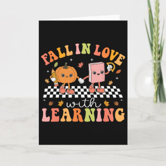 Rückgang der Liebe mit dem Lehrer der Pumpkinzeit Karte