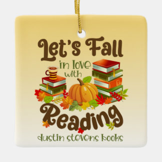 Rückgang der Liebe mit dem Lesen von Dustin Steven Keramikornament