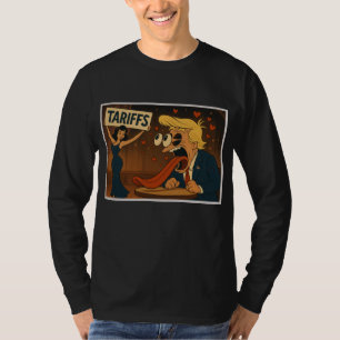 Rückgang der Liebe mit den Zöllen T-Shirt