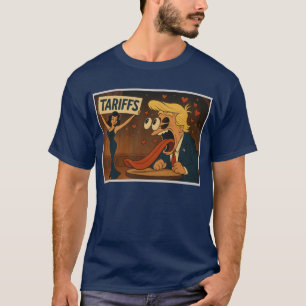 Rückgang der Liebe mit den Zöllen T-Shirt