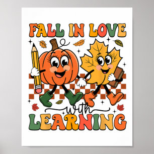 Rückgang der Liebe mit Erntedank Lehrerin St. Poster