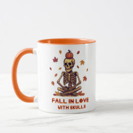 Rückgang der Liebe mit Skulls - Gemütliches Chaos  Tasse