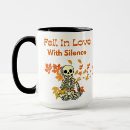 Rückgang der Liebe mit Stille - Skelettmuskulatur  Tasse