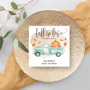 Rückgang der Liebe Pumpkin Farm Truck Baby Dusche Serviette