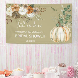 Rückgang der Liebe rustikal braunen Blumengrün Banner