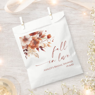 Rückgang der Liebe Rusty Burgund Blumenkohl Brautp Geschenktütchen