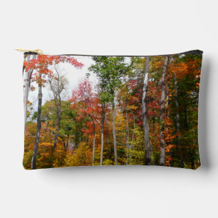 Rückgang der waldfarbenen Herbstfotografie Zubehörtasche
