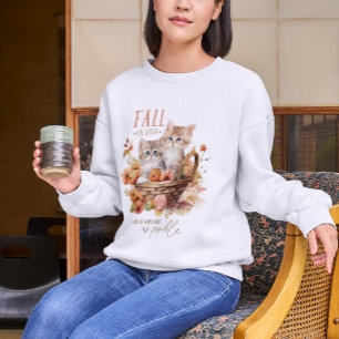 Rückgang in Liebe mit so vielen Dingen wie möglich Sweatshirt