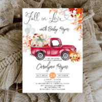 Rückgang in Liebe Red Pumpkin Lieferwagen Truck Ba