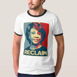 RÜCKGEWINNUNG - Maxine wässert Propaganda-Plakat T-Shirt