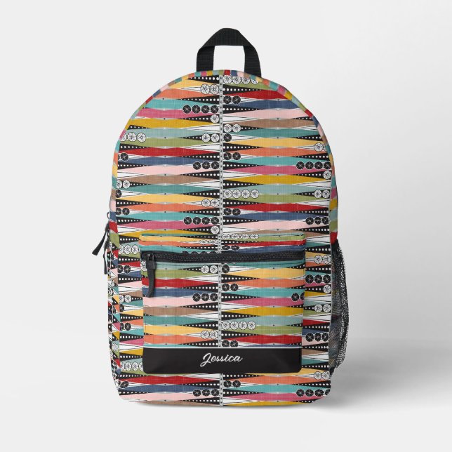 Rückgrat Atomalters Bedruckter Rucksack (Vorderseite)