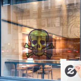 Rückhaltestift für grüne Hülle XL Fensteraufkleber