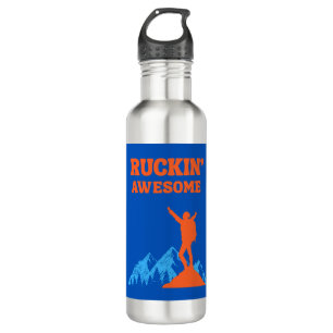 Ruckin' Phantastisch für die Rucksackwanderung Edelstahlflasche