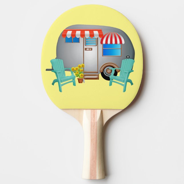 RÜCKKABELKABELKABEL TISCHTENNIS SCHLÄGER (Vorderseite)