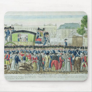 Rückkehr der französischen Königsfamilie nach Mousepad