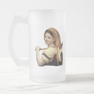 Rückkehr des Marktes durch William-Adolphe Bouguer Mattglas Bierglas