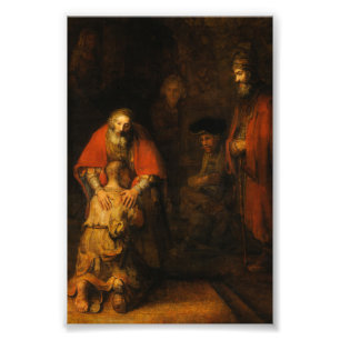 Rückkehr des Prodigal Son durch Rembrandt van Rijn Fotodruck