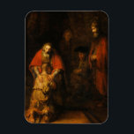 Rückkehr des Prodigal Son durch Rembrandt van Rijn Magnet<br><div class="desc">Rembrandt van Rijn - Rückkehr des Prodigal-Sohnes. Rembrandt Harmenszoon van Rijn war ein niederländischer Zeichner, Maler und Druckerei.</div>