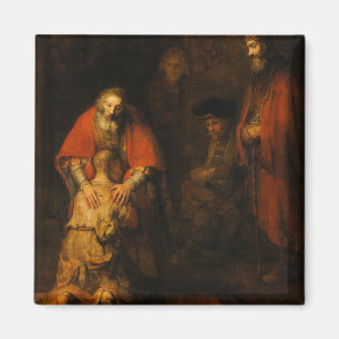 Rückkehr des Prodigal Son durch Rembrandt van Rijn Magnet