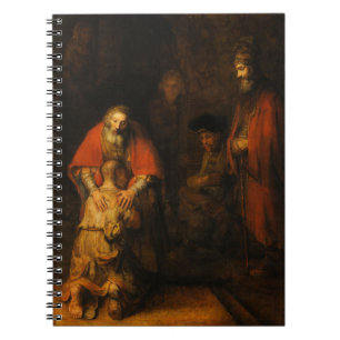Rückkehr des Prodigal Son durch Rembrandt van Rijn Notizblock