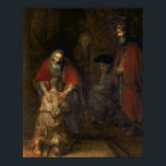 Rückkehr des Prodigalen Sohn, c.1668-69 Poster<br><div class="desc">Abbildungs-Nummer: XIR37502 Rückkehr des Prodigalen Sohnes, c.1668-69 (Öl auf Leinwand). Rembrandt Harmensz. van Rijn (1606-69) Öl auf Leinwand. Hermitage, St. Petersburg, Russland . 17.</div>