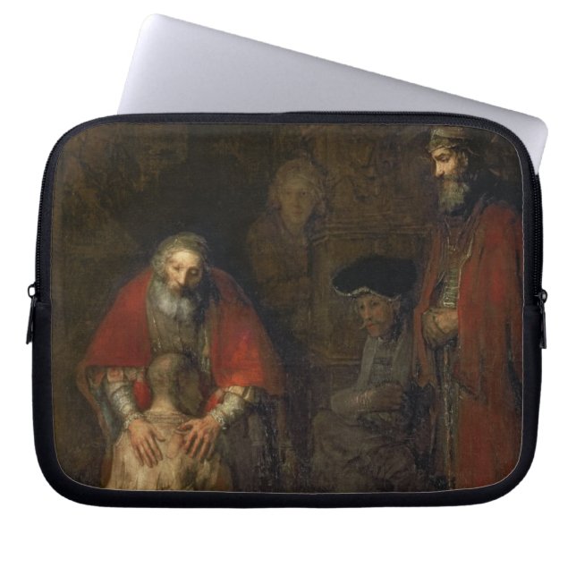Rückkehr des verschwenderischen Sohns, c.1668-69 Laptopschutzhülle (Vorderseite)