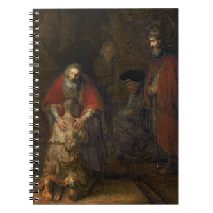 Rückkehr des verschwenderischen Sohns, c.1668-69 Notizblock