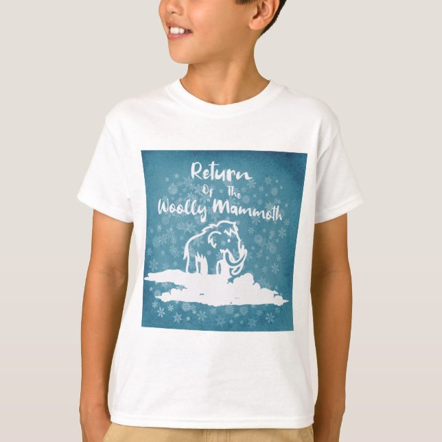 Rückkehr des Wollmammut T-Shirt (Vorderseite)