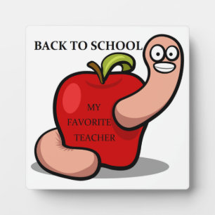 "RÜCKKEHR IN DIE SCHULE" APPLE FOTOPLATTE
