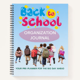 Rückkehr-in-die-Schule-Organisationsjournal Notizbuch