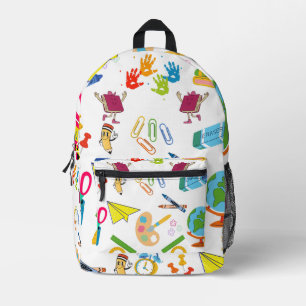 Rückkehr-in-die-Schule-Saison Bedruckter Rucksack