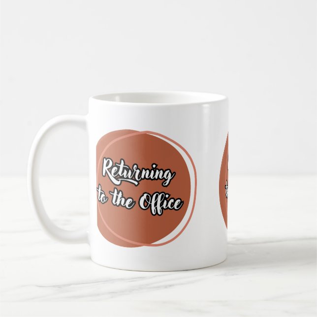 Rückkehr ins Büro Kaffeetasse (Links)