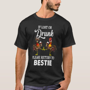 Rückkehr nach Bestie Chicken Türkei Erntedank T-Shirt