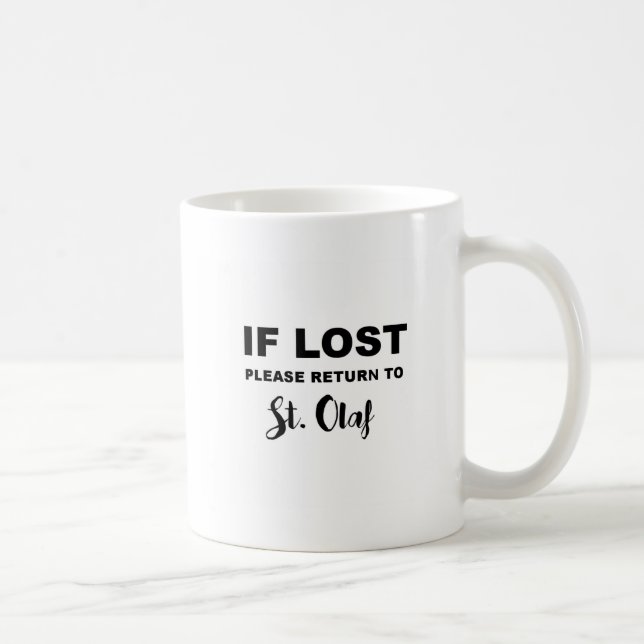 Rückkehr nach St. Olaf Kaffeetasse (Rechts)