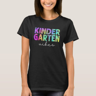 Rückkehr zur Schule Kindergarten Stimmung Schüler  T-Shirt