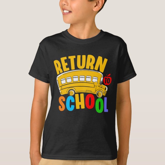 Rückkehr zur Schule zurück zu den Geschenken der S T-Shirt (Vorderseite)