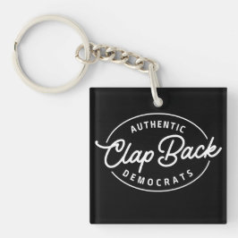 Rückkopplungsdemokraten Schlüsselanhänger