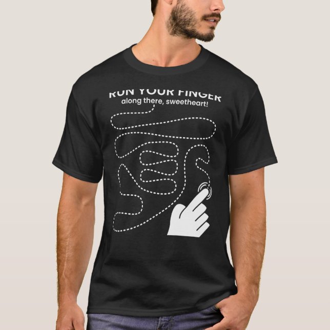 Rückmassenspur für Mamas oder Daddys T-Shirt (Vorderseite)