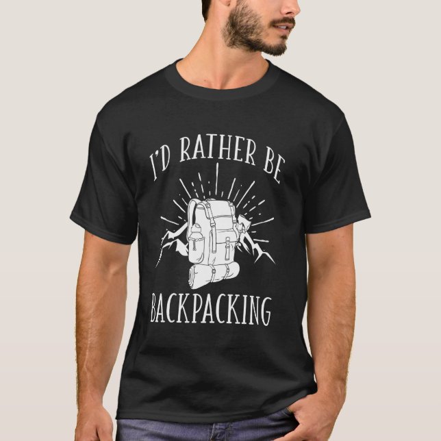 Ruckpackung Wanderrucksack Bushcraft T-Shirt (Vorderseite)