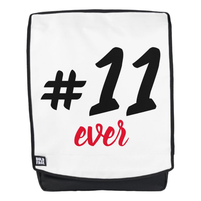 Rucksack -11 ever (Vorderseite)