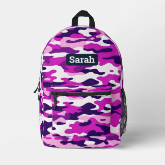 Rucksack-Camouflage Bedruckter Rucksack
