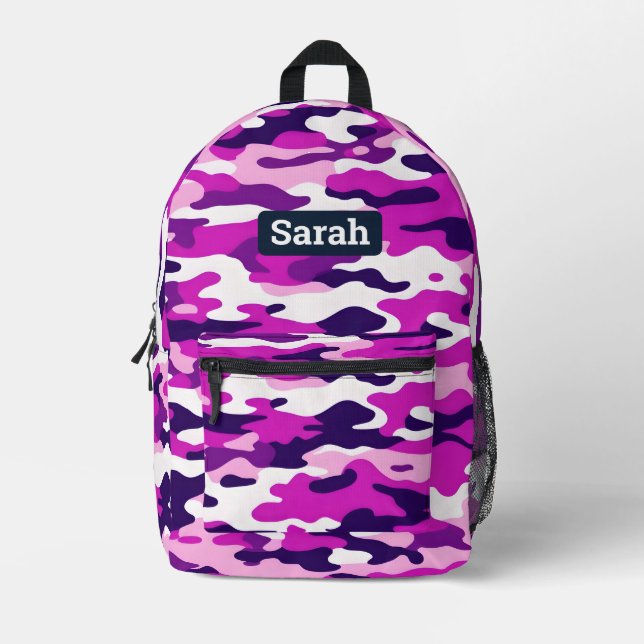 Rucksack-Camouflage Bedruckter Rucksack (Vorderseite)
