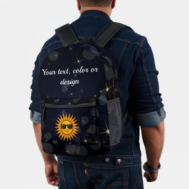 Rucksack - Dein Text, Farbe oder Design (Insitu (Modell))