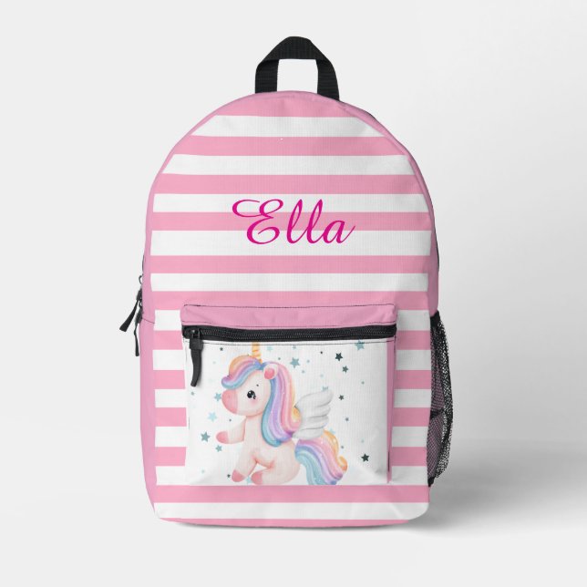 Rucksack der Inspirierten Mädchen in Rosa (Vorderseite)