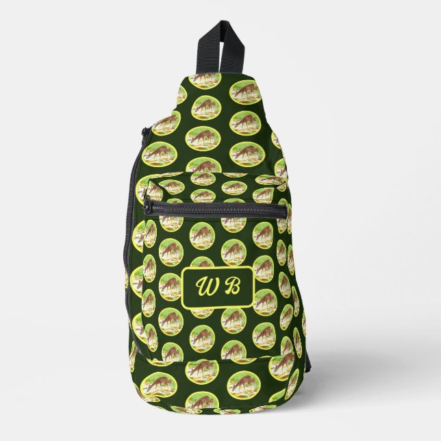 Rucksack "Doe and Fawn Forest Scene" (Vorderseite)