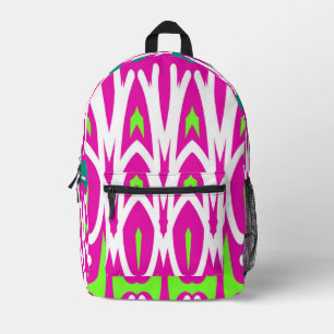 Rucksack, Ein elegantes, farbenfrohes, nahtloses D Bedruckter Rucksack