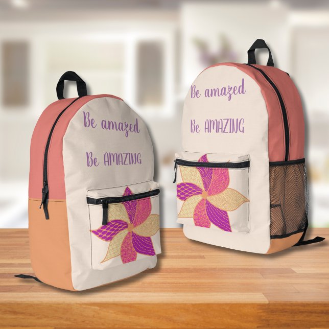 Rucksack für Bohemische Blume (Von Creator hochgeladen)